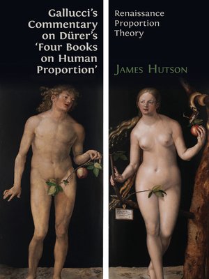 cover image of Gallucci's Commentary on Dürer's 'Four Books on Human Proportion'